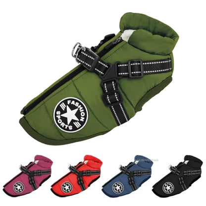 Waterproof Winter Warm Pet Dog Jacket