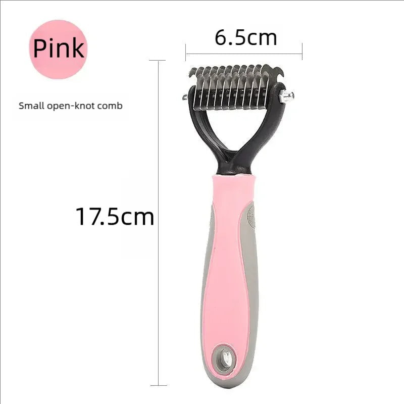 Double Sided Pet Deshedding Brush