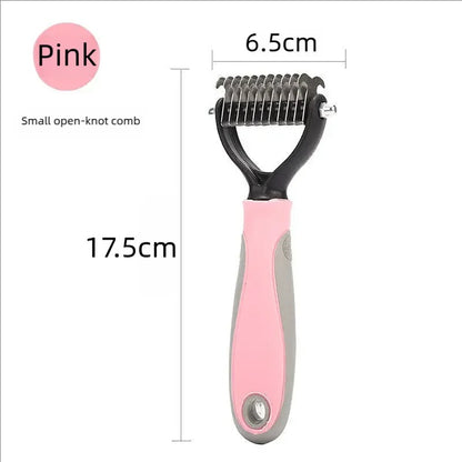 Double Sided Pet Deshedding Brush