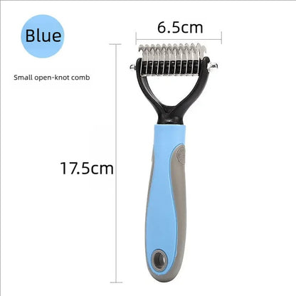 Double Sided Pet Deshedding Brush