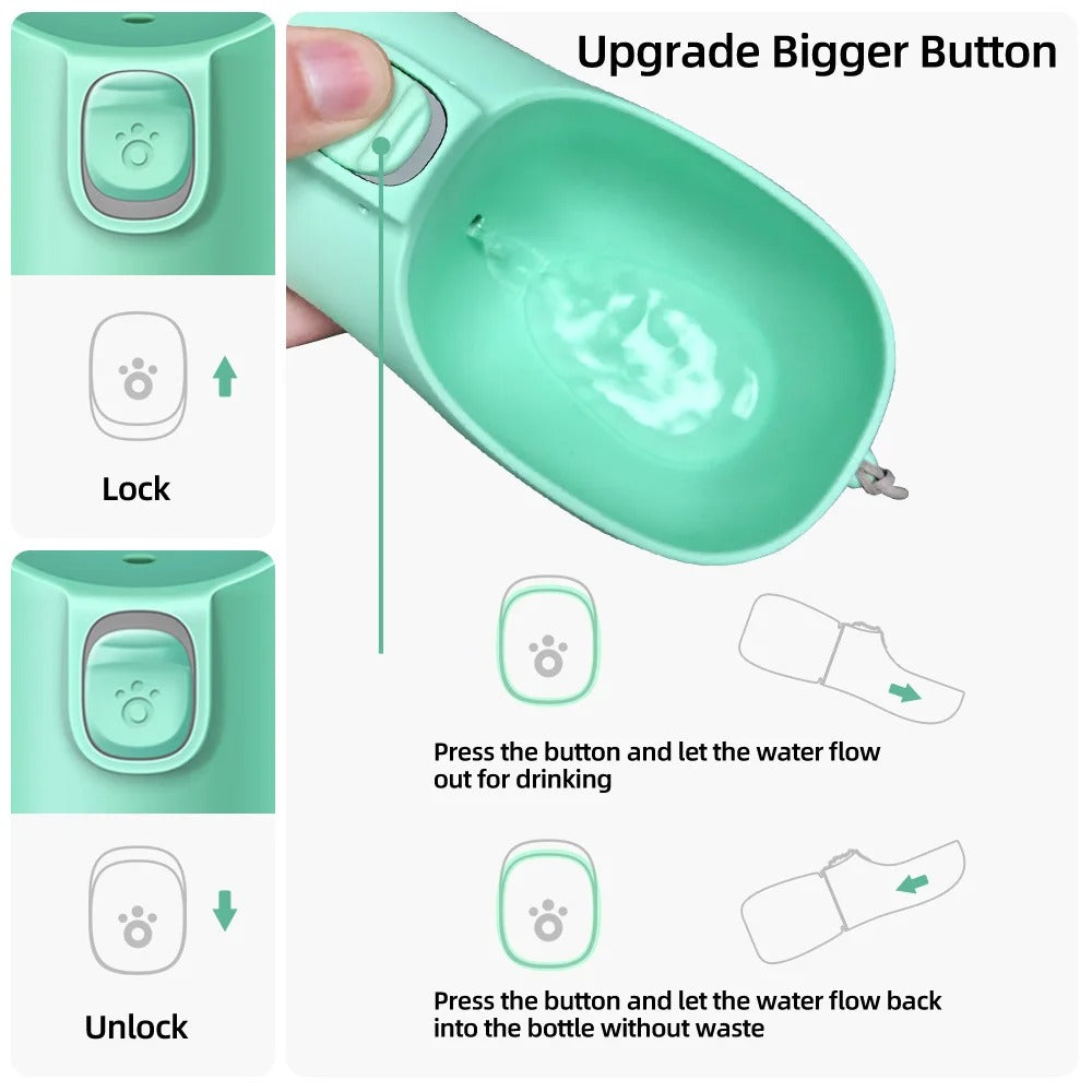 Water Bottle For Pet Dogs, Cats