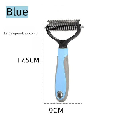 Double Sided Pet Deshedding Brush